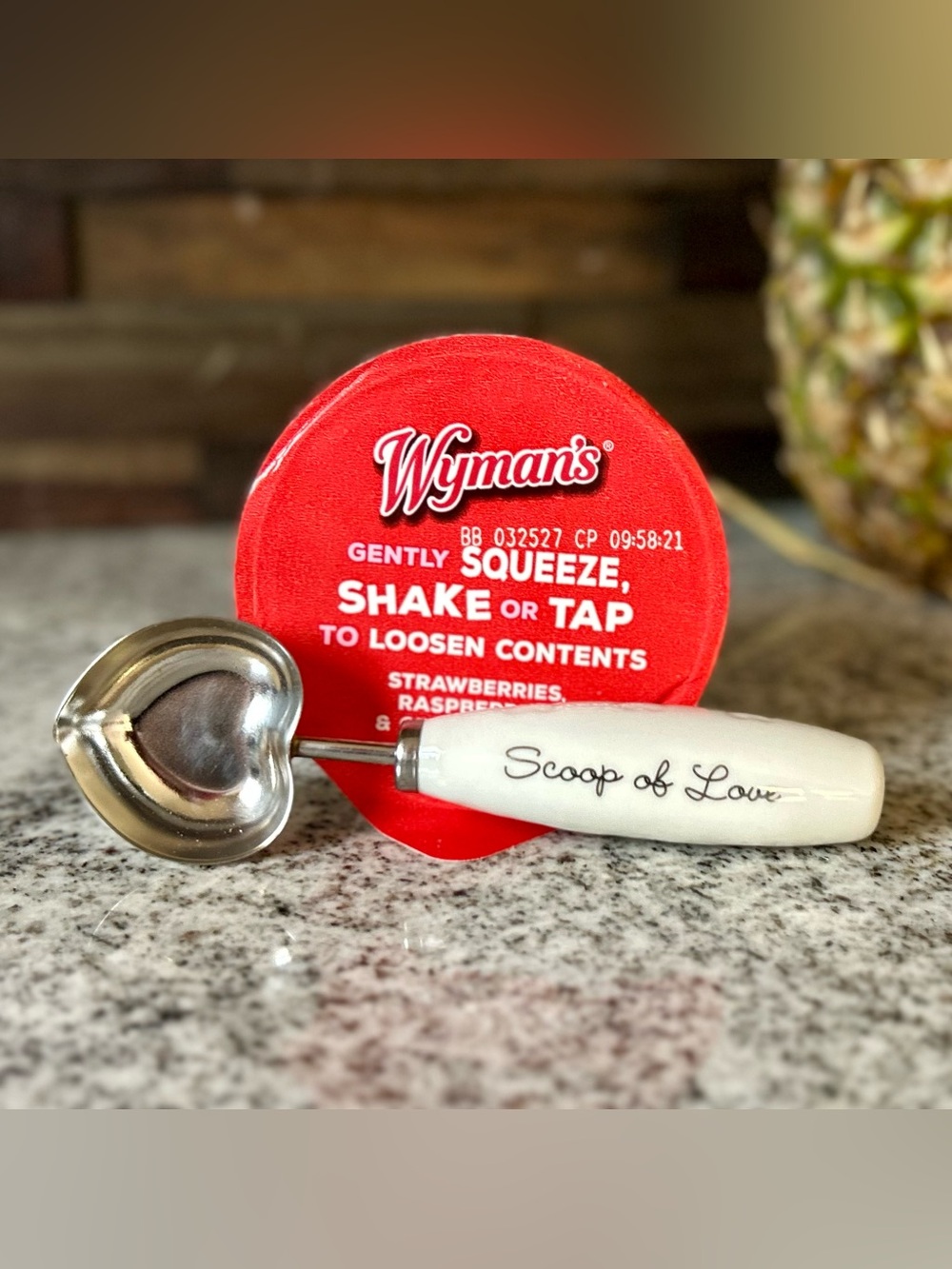 Scoop of Love Heart Ice Cream Scoop
